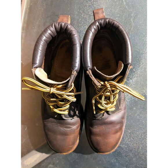 Vintage Dr. Martens 939 Ben Boot Made in England Brown Leather Mens 10 Gift - Picture 11 of 11